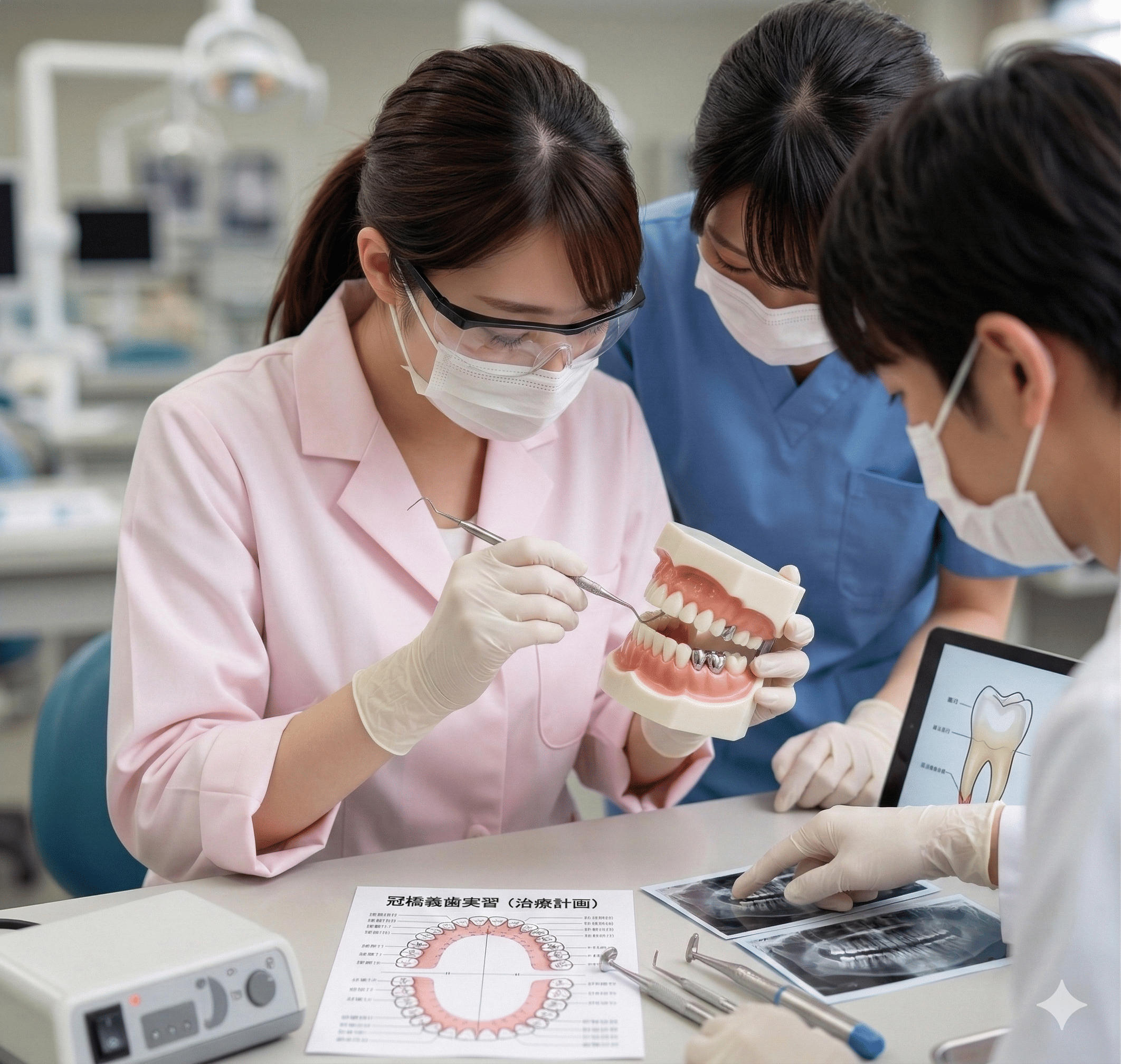 実習コースの様子